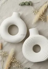 İskandinav Dekoratif 2’li Vazo Seti