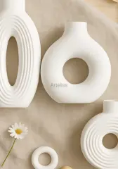 Üçlü Dekoratif Vazo | İskandinav Tasarım