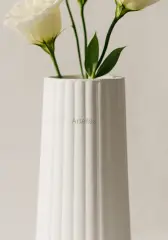 Midi Silindir Vazo Dekoratif İskandinav Tasarım