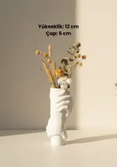 Sarılan El Dekoratif Mini Vazo