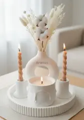 Fonksiyonel Dekoratif Buddha Kombin Aromaterapi Set