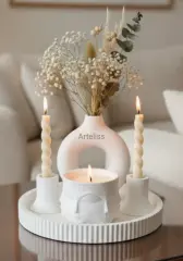 Fonksiyonel Dekoratif Buddha Kombin Aromaterapi Set