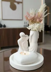 Dekoratif Tepsili Romantik Midi Set