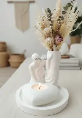 Dekoratif Tepsili Romantik Midi Set