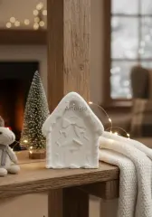 Kış Konseptli Dekoratif Ev Obje Biblo | Boyanabilir