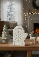 Kış Konseptli Dekoratif Noel Eldiven Obje | Boyanabilir