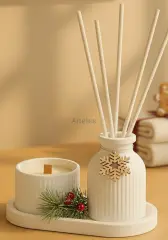 Organik Lavanta Oda Kokusu Mini Mum Seti