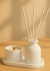 Organik Lavanta Oda Kokusu Mini Mum Seti