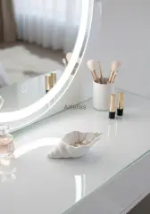 Beyaz Deniz Kabuğu Mini Obje Organizer