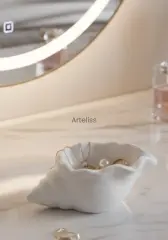 Dekoratif Deniz Kabuğu Obje Takı Organizer