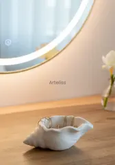 Dekoratif Deniz Kabuğu Obje Takı Organizer