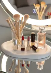 Modern Bohem Dekoratif Silindir  Sunum Tepsisi