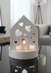 Dekoratif Kalpli Mum Standı Tealight Mumluk Obje