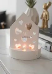 Dekoratif Kalpli Mum Standı Tealight Mumluk Obje