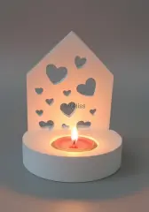 Dekoratif Kalpli Mum Standı Tealight Mumluk Obje
