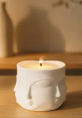 Buddha Figürlü Kokulu Meditasyon Mumu