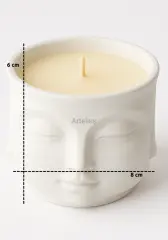 Buddha Figürlü Kokulu Meditasyon Mumu