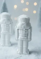 Dekoratif Boyanabilir Beyaz Kurşunasker Biblo