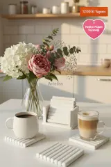 Linear Design | Dekoratif Bardak Altlığı Seti