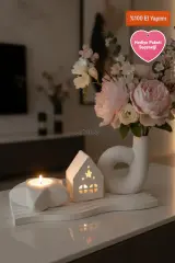 Starry Night | Modern Mumluk Vazo Seti