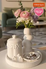 Blossom Pebble | İskandinav Ev Aksesuarı Set