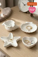 Velvet Sea | 4'lü Takı Düzenleyici Organizer Set