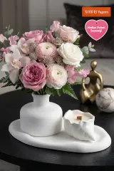 Silent Shore - 3'lü Dekoratif Sunum Seti