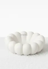 Bulut Formlu Dekoratif Renkli Tabla Obje