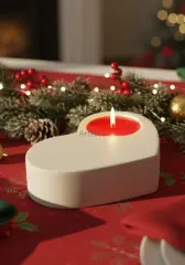 Kalpli Tealight Mumluk Dekoratif Obje