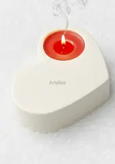 Kalpli Tealight Mumluk Dekoratif Obje