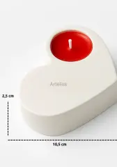 Kalpli Tealight Mumluk Dekoratif Obje