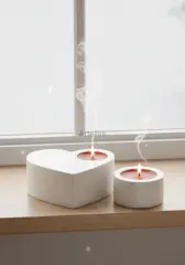 Kalpli ve Mini Tealight Mumluk İkili Set