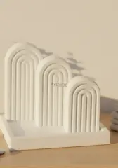 Gökkuşağı Obje Tepsili Dekor Seti