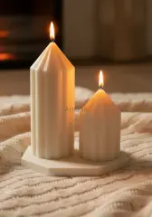 Baton Kule Premium Tepsili Kokulu Mum Seti