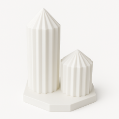 Tower Decor - Kule Dekor Seti Tepsili