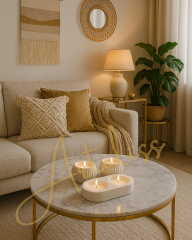 Tealight Combo - Premium Renkli Kaplı Mum