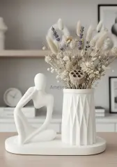 Dekoratif 3'lü Obje Seti Çok Amaçlı Kullanım