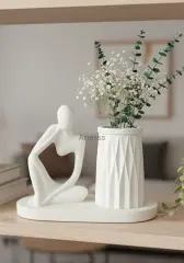 Dekoratif 3'lü Obje Seti Çok Amaçlı Kullanım