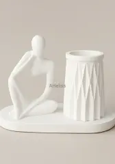 Dekoratif 3'lü Obje Seti Çok Amaçlı Kullanım