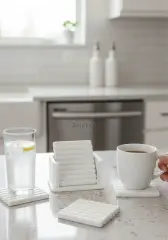 Standlı Bardak Altlığı Seti