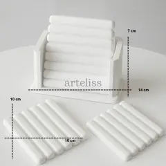 Standlı Bardak Altlığı Seti