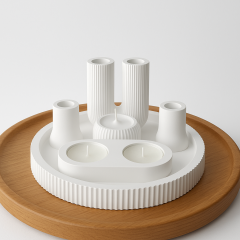 5 Parça Şamdan Seti | Tealight Set