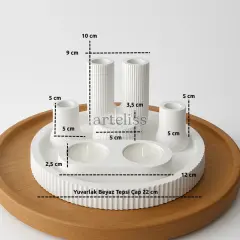 Dekoratif Şamdan Tealight Seti