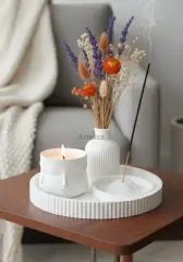 Tepsili Meditasyon Seti Buddha Mum Vazo Tütsülük