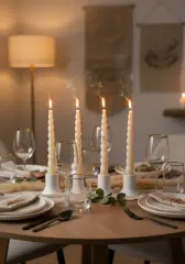 Dekoratif Dörtlü Mini Şamdan Seti