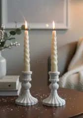 Avrupa Tasarım İkili Klasik Şamdan