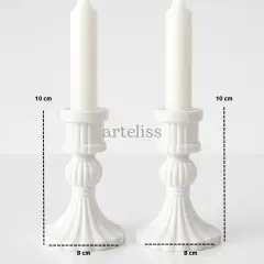 Avrupa Tasarım İkili Klasik Şamdan