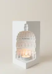 Roma Tapınağı Dekoratif Tealight Işık Kubbesi