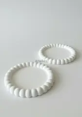 Mini Bubble İkili Yuvarlak Obje Dekoratif Tabak