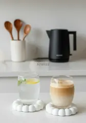 Big Bubble İkili Yuvarlak Obje Dekoratif Tabak